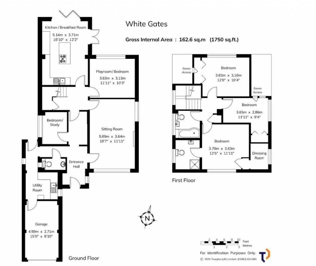 Floorplans For Amber Lane, Chart Sutton, Maidstone