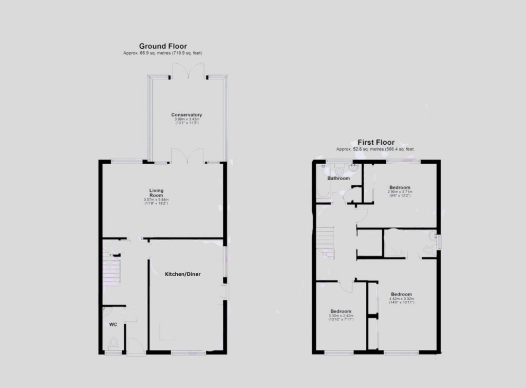 Floorplans For Greensand Ridge, Kingswood, Maidstone