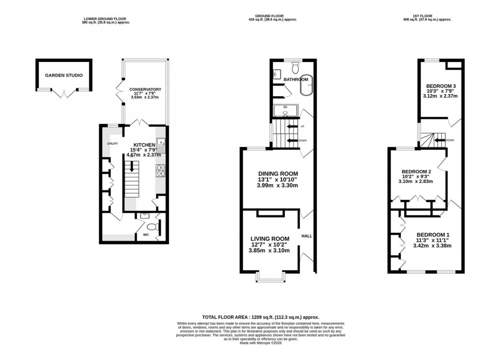 Floorplans For Prospect Avenue, Rochester