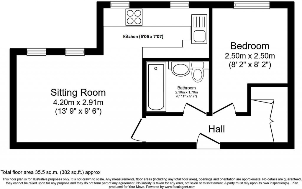 Floorplans For Tonbridge Road, Maidstone