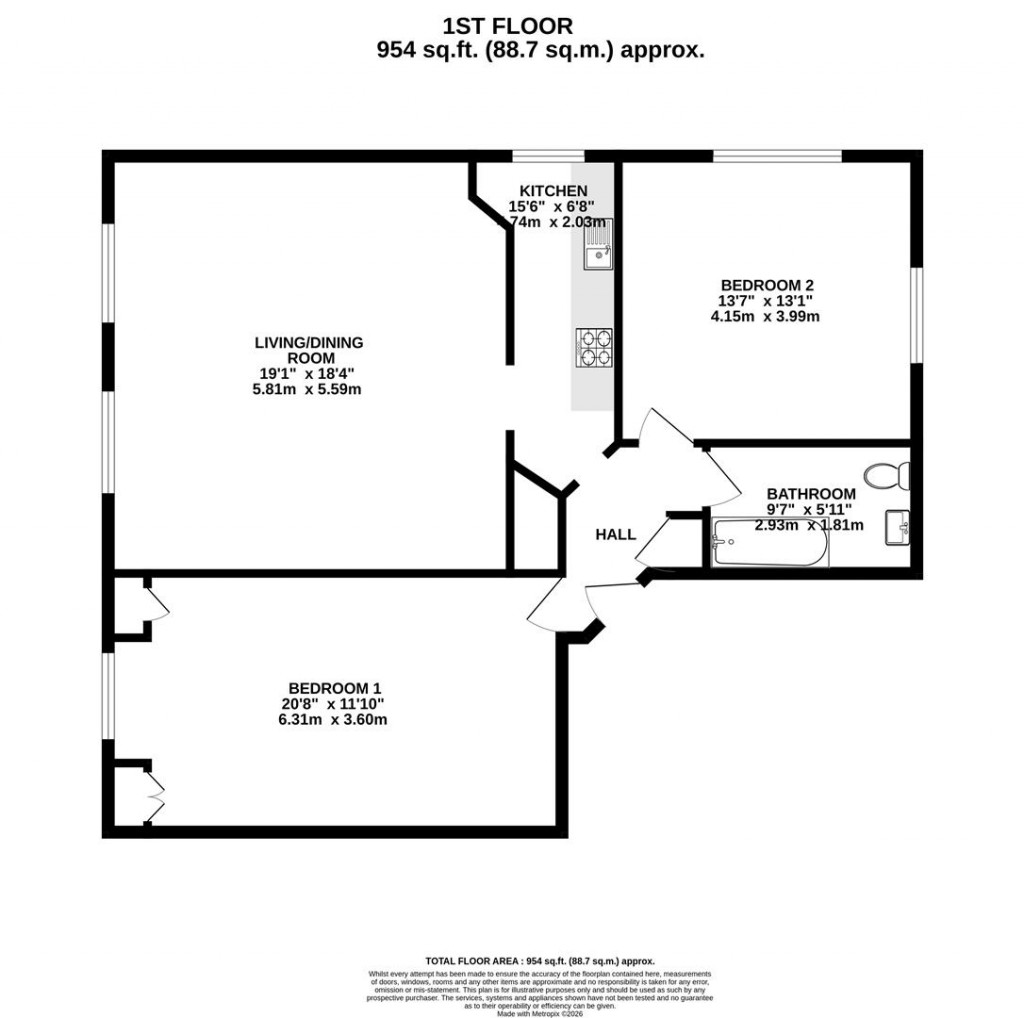 Floorplans For Cripple Street, Maidstone